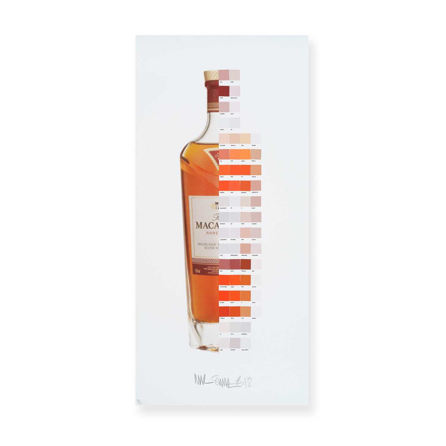 Lot 118 - Nick Smith (British) X Macallan, 'The Macallan Rare Cask (First Edition)', 2018