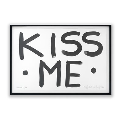 Lot 75 - Gilbert & George (British Duo), 'Kiss Me', 2021