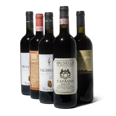 Lot 165 - Mixed Tuscan and Umbrian Reds