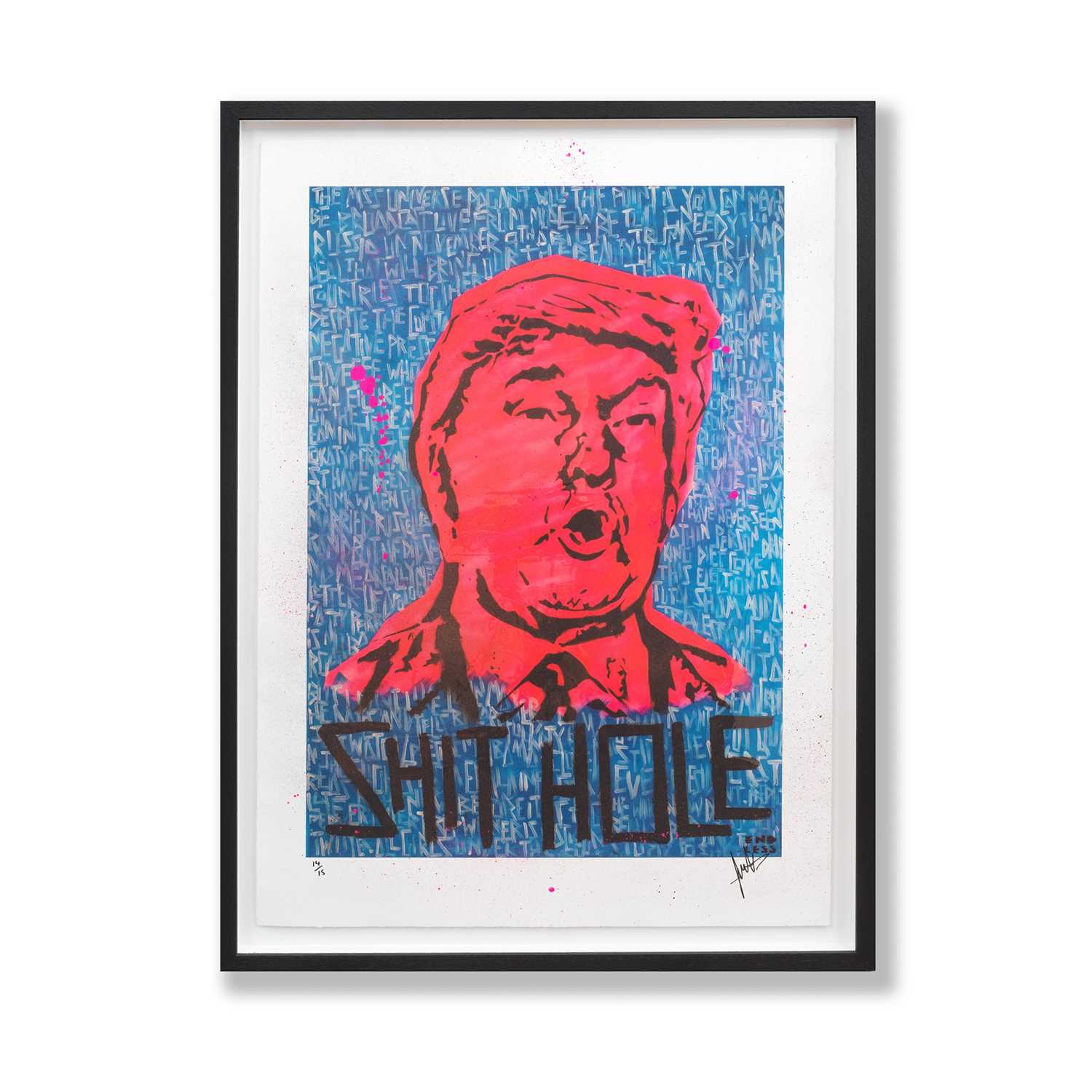 Lot 204 - Endless (British), 'Donald Trump', 2018