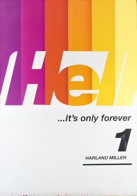 Lot 182a - Harland Miller (British 1964-), 'Hell ... It's Only Forever (Large)', 2020