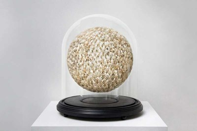 Lot 156a - Alistair Mackie (British 1977-), 'Untitled (Sphere) comprised of Mouse Skulls, 2009