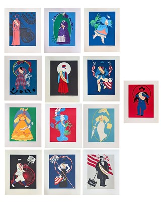 Lot 182 - Robert Indiana (American 1928-2018), 'Mother Of Us All', 1977