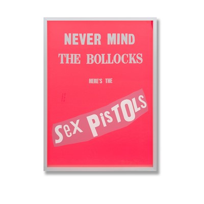 Lot 84 - Jamie Reid (British 1947-), Never Mind The Bollocks - Sex Pistols', 1997