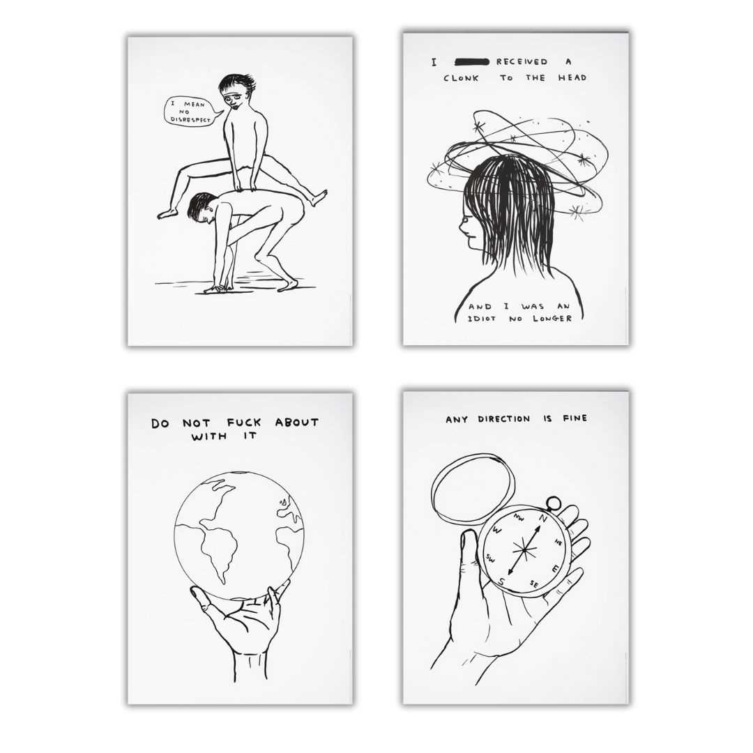 Lot 59 - David Shrigley (British 1968-), 'Human Behaviour', 2022