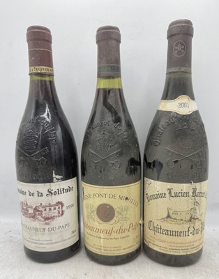 Lot 163 - 12 bottles Mixed French Red and White Wines