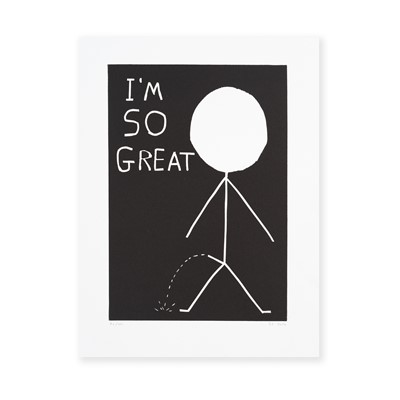 Lot 64 - David Shrigley (British 1968-), 'I'm So Great', 2014