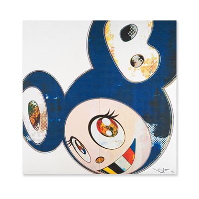 Lot 6 - Takashi Murakami (Japanese 1962-), 'And Then x6 Blue', 2013