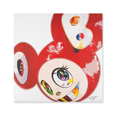 Lot 7 - Takashi Murakami (Japanese 1962-), 'And Then x6 Red', 2013