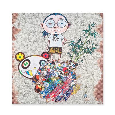 Lot 9 - Takashi Murakami (Japanese 1962-), 'Panda Family And Me', 2013