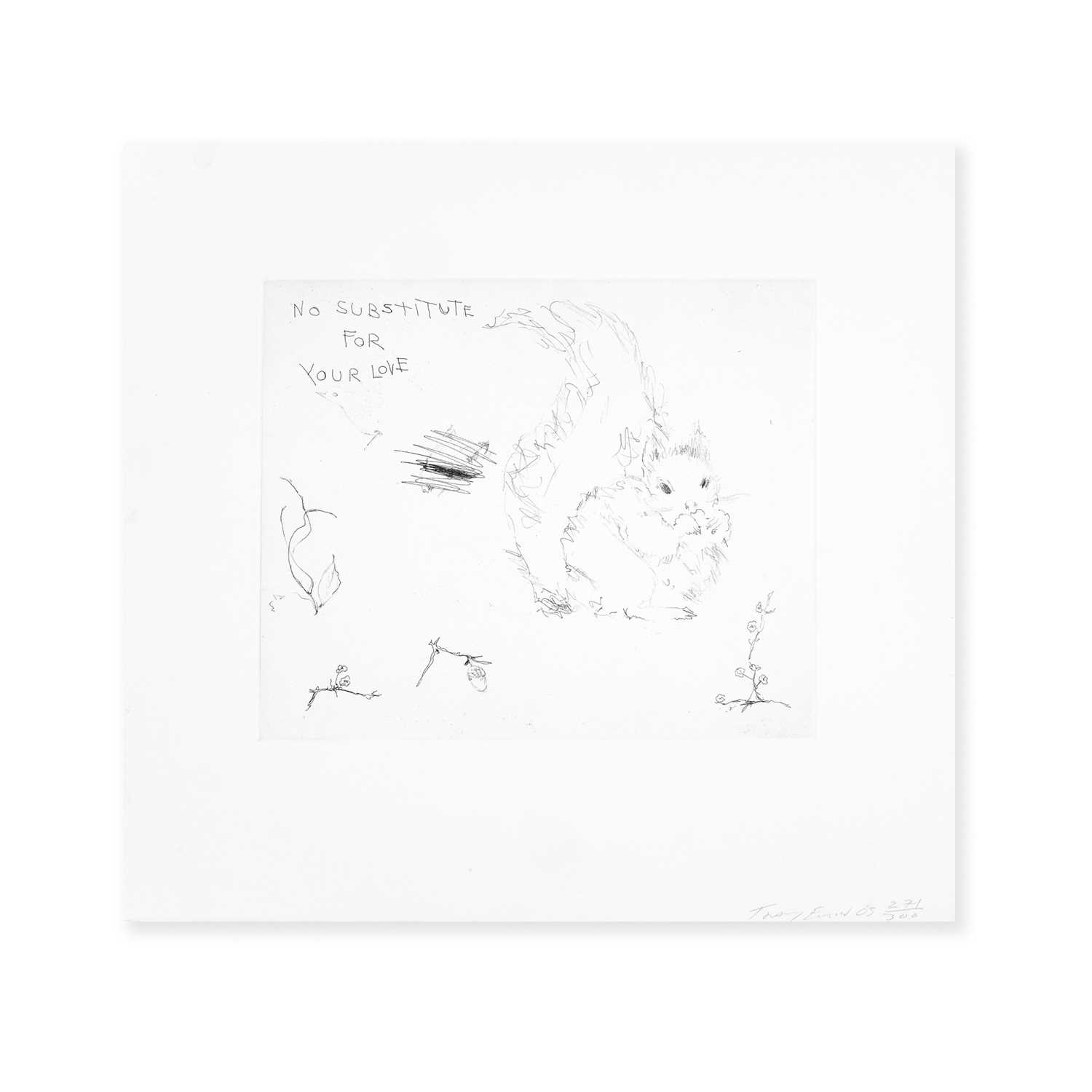 Lot 178 - Tracey Emin (British 1963-), 'No Substitute For Your Love', 2003