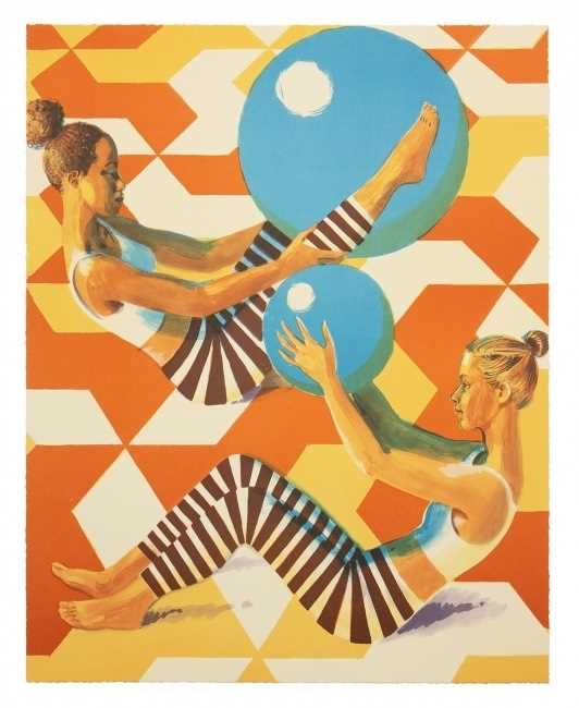 Lot 12 - Benjamin Senior (British 1982-), 'Ball Games', 2019