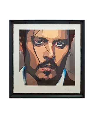 Lot 87 - Johnny Depp (American 1963-), 'Five', 2023