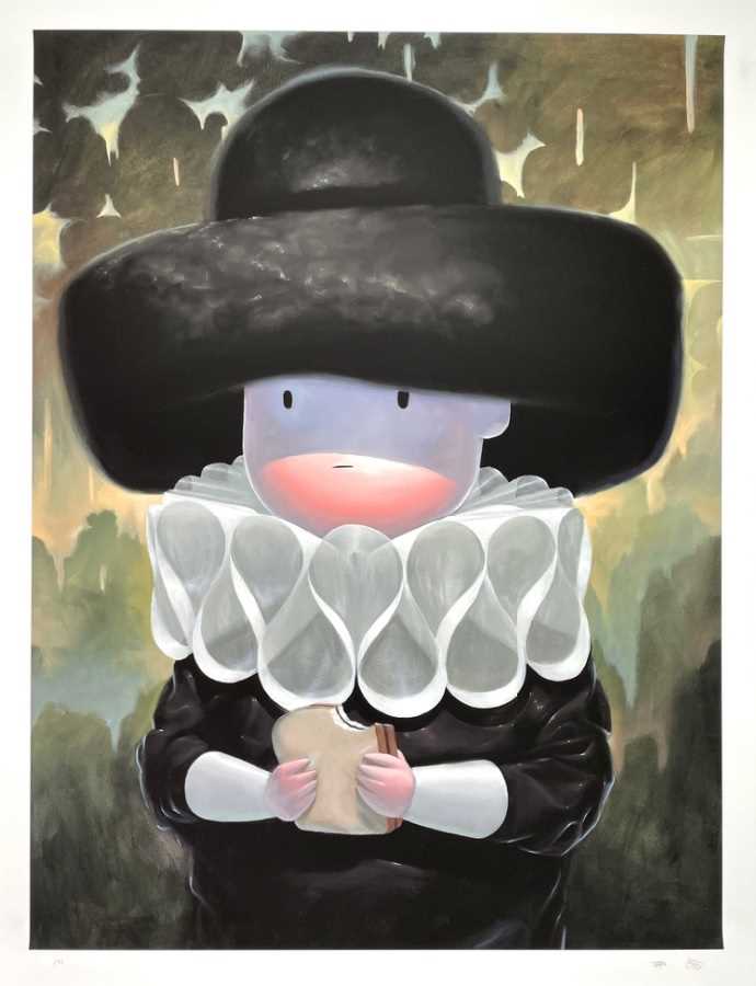 Lot 76 - Giorgiko (Collaboration), 'Jester On Lunch Break', 2022