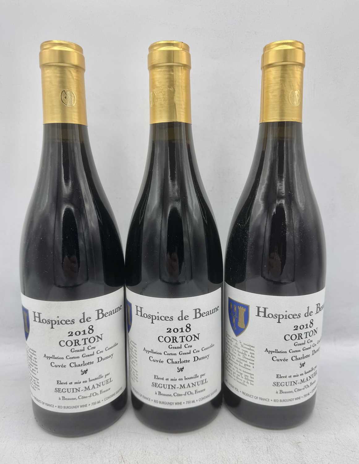 Lot 136 - 6 bottles 2018 Hospices de Beaune Corton Charlotte Dumay