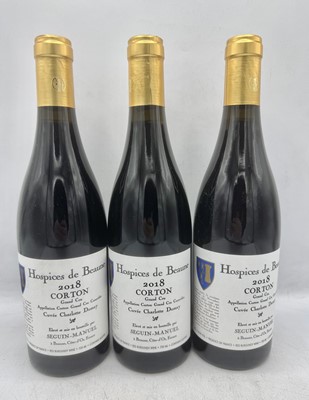 Lot 136 - 6 bottles 2018 Hospices de Beaune Corton Charlotte Dumay