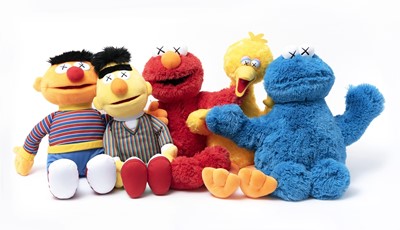Lot 207 - Kaws & Uniqlo (Collaboration), 'Kaws Sesame Street', 2018