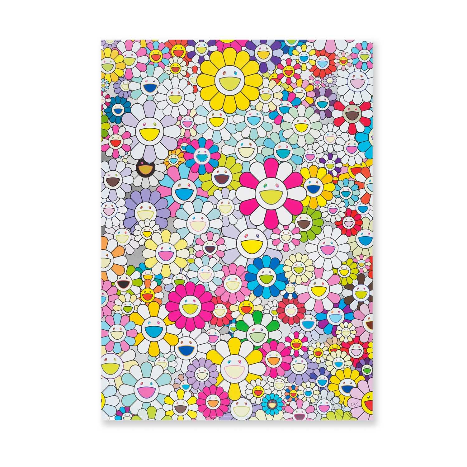 Lot 101 - Takashi Murakami (Japanese 1962-), 'An Homage To Yves Klein, Multicolor D', 2012