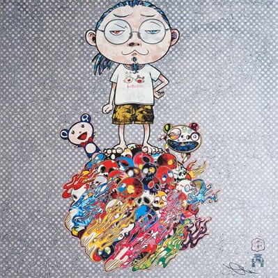 Lot 261 - Takashi Murakami (Japanese 1962-), 'Me and the Mr. DOBs', 2013