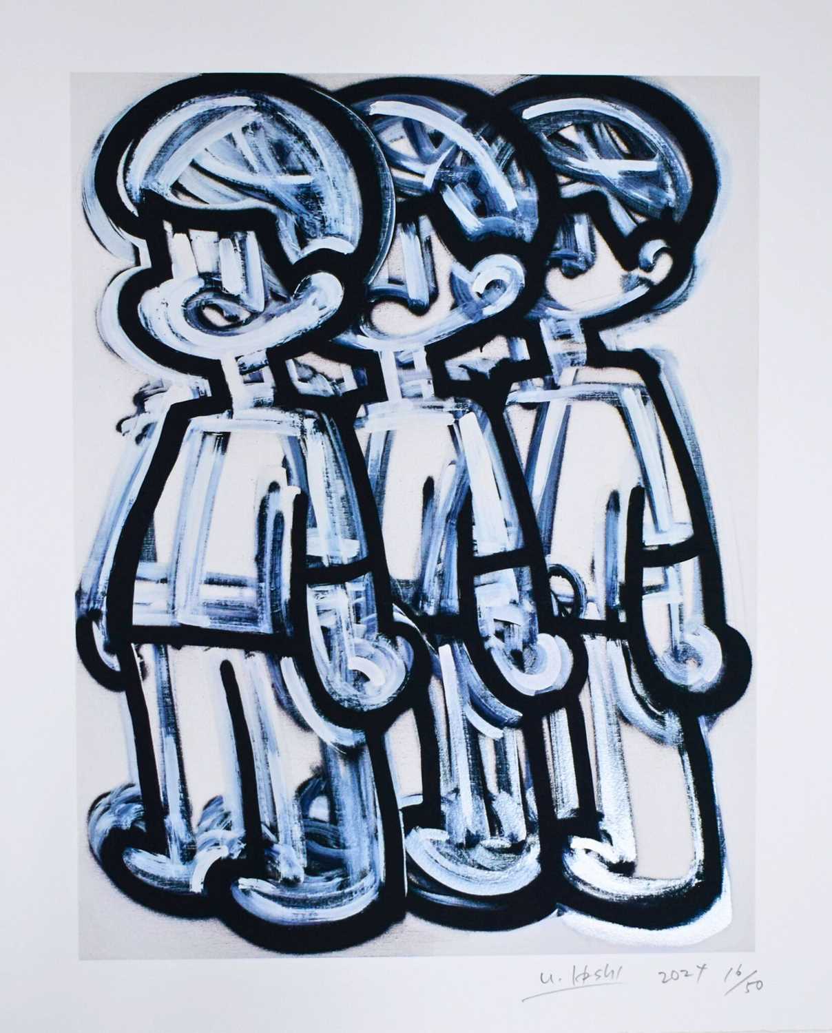 Lot 61 - Hashimoto Yutaka (Japanese 1979-), 'Study_for_Null_Portrait of someone#116', 2024