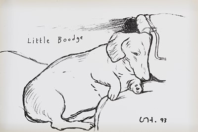Lot 57 - David Hockney (British 1937-), 'Little Boodge' 1993