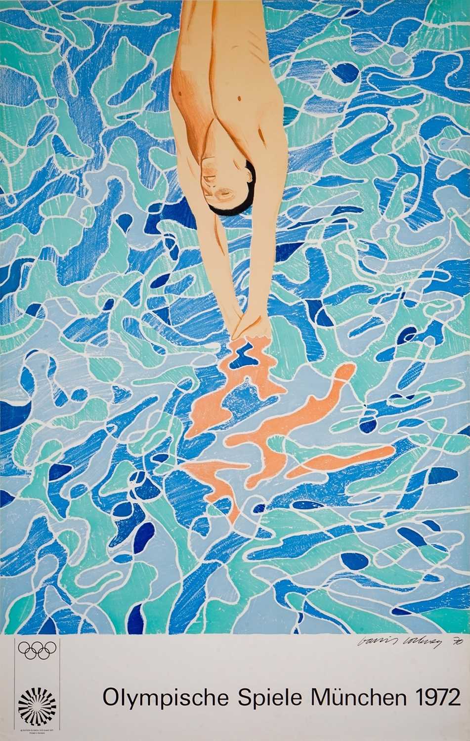 Lot 35 - David Hockney (British 1937-) 'Olympische Spiele München 1972', 1970