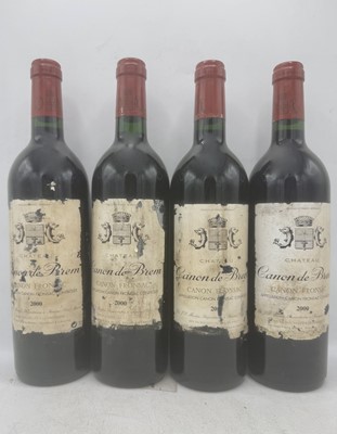 Lot 17 - 12 bottles 2000 Ch Canon de Brem