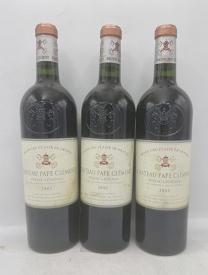 Lot 20 - 6 bottles 2001 Ch Pape Clement
