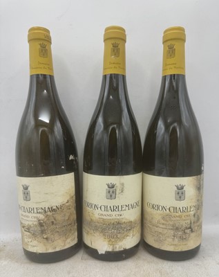 Lot 174 - 3 bottles 2003 Corton-Charlemagne Bonneau du Martray