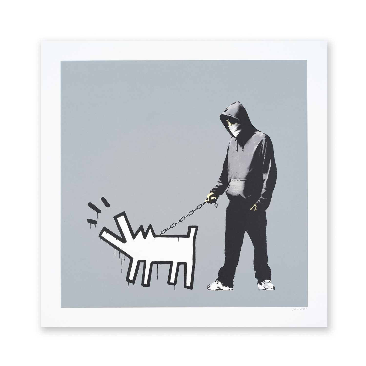 Lot 151 - Banksy (British 1974-), 'Choose Your Weapon (Grey)', 2010