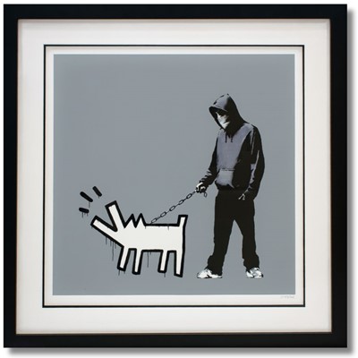 Lot 180 - Banksy (British 1974-), 'Choose Your Weapon (Grey)', 2010