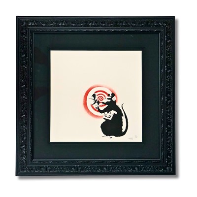 Lot 152a - Banksy (British 1974-), 'Radar Rat', 2004