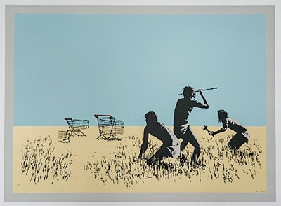 Lot 150a - Banksy (British 1974-), 'Trolley Hunters (Bethlehem Edition)', 2007