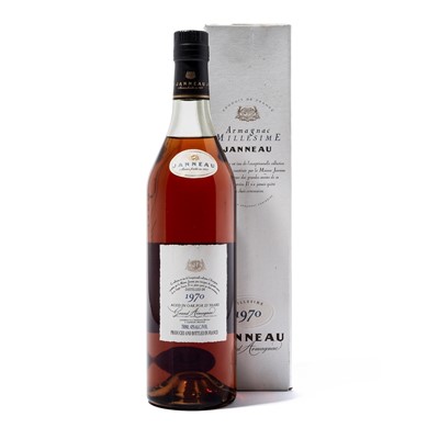 Lot 307 - 3 bottles 1970 Janneau Grand Armagnac