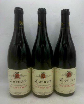 Lot 202 - 12 bottles Cornas Les Vieilles Vignes Voge