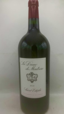 Lot 44 - 3 3 litre bottles 2014 La Dame de Montrose