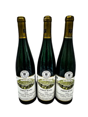 Lot 242 - 6 bottles 1995 Brauneberger-Juffer-Sonnenuhr Riesling Auslese LGK