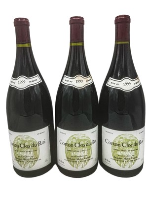 Lot 168 - 6 magnums 1999 Corton-Clos du Roi Voarick