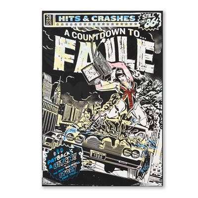 Lot 72 - Faile (Collaboration), 'Hit's & Crashes', 2007