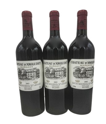 Lot 73 - 6 bottles 2002 Ch d'Angludet