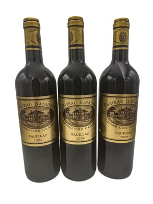 Lot 76 - 5 bottles 2009 Ch Batailley