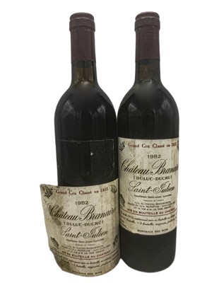 Lot 85 - 3 bottles Mixed 1982 Claret