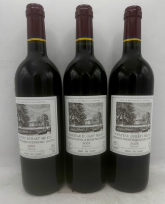 Lot 91 - 6 bottles 2003 Ch Duhart Milon