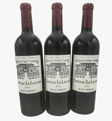 Lot 103 - 5 bottles 2010 Ch La Lagune