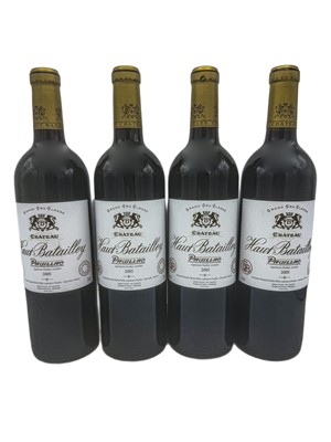 Lot 104 - 7 bottles 2005 Ch Haut-Batailley