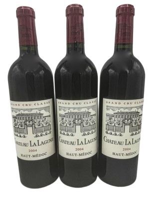 Lot 109 - 9 bottles 2004 Ch La Lagune
