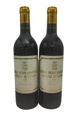 Lot 112 - 8 bottles Mixed Pichon-Lalande and Reserve de la Comtesse
