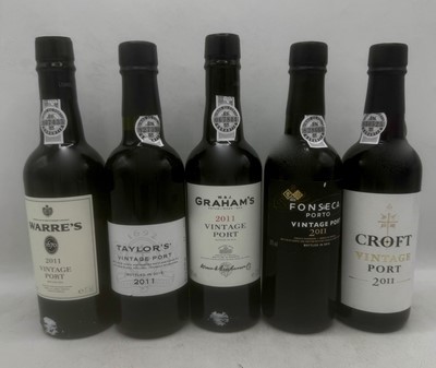 Lot 4 - 12 half-bottles Mixed 2011 Vintage Port