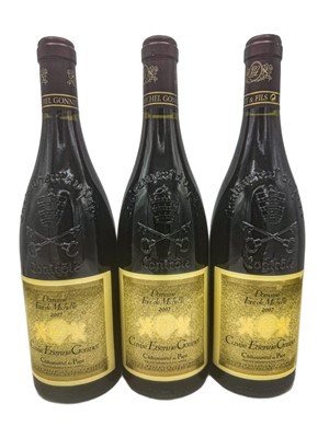 Lot 204 - 9 bottles Mixed Chateauneuf-du-Pape