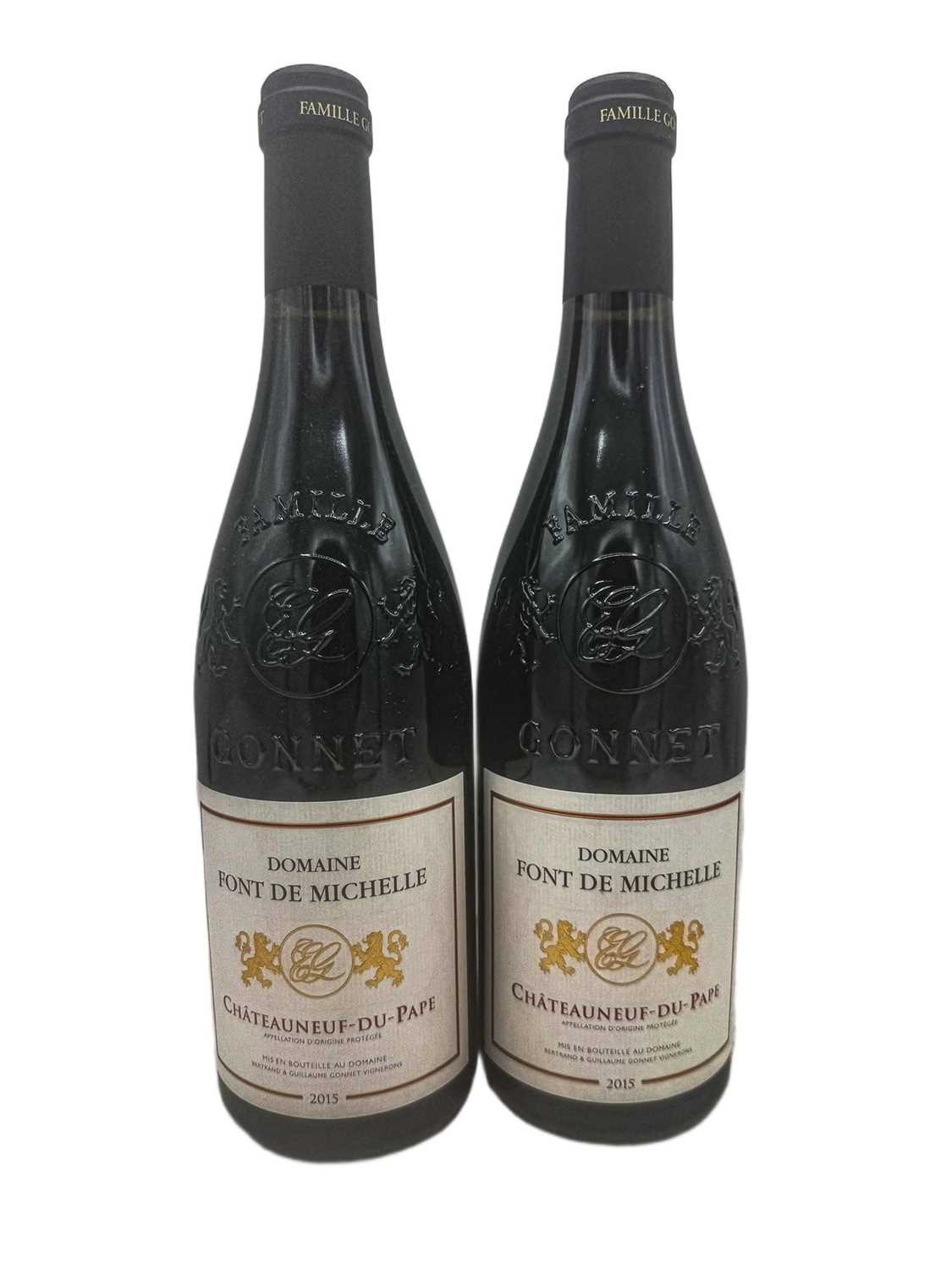 Lot 205 - 12 bottles Mixed Chateauneuf-du-Pape